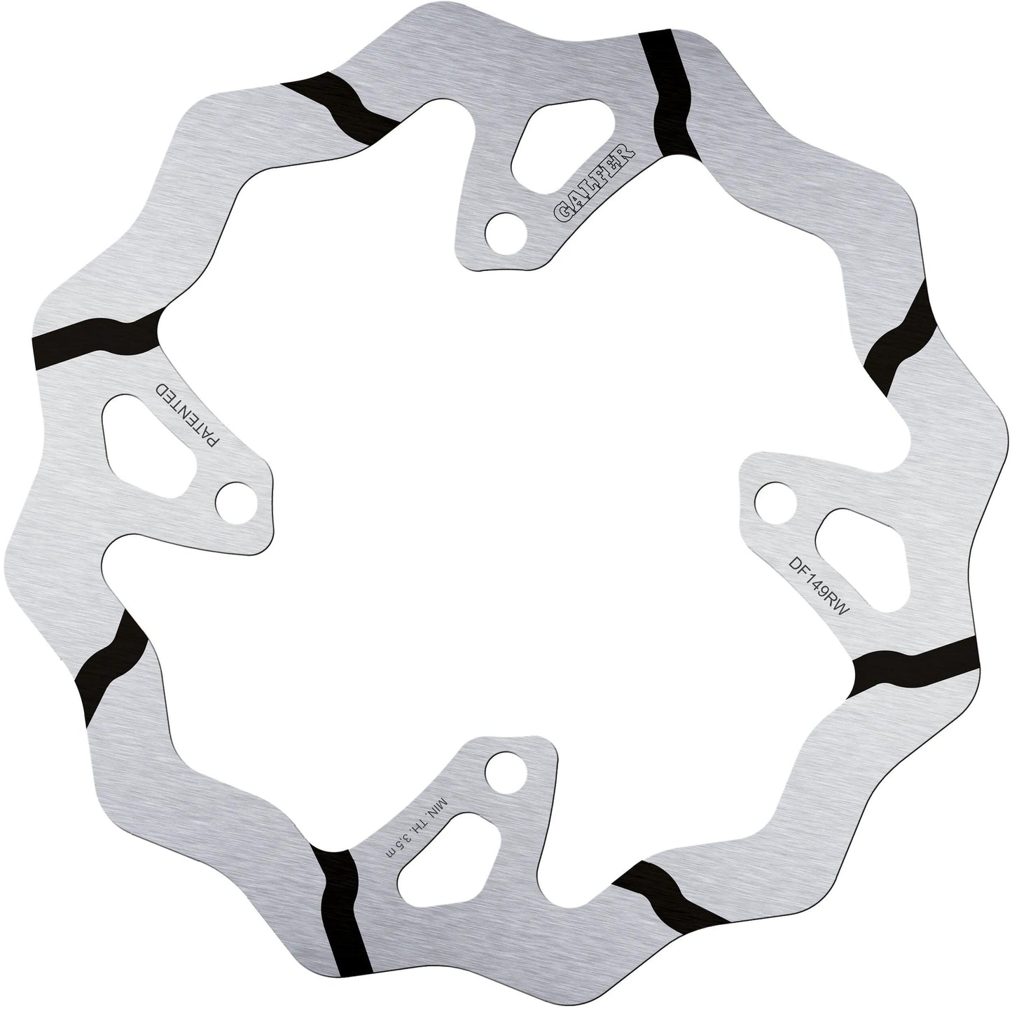 GALFER bremsscheibe df149 wave rotor df149 rw offroad rigid gr.