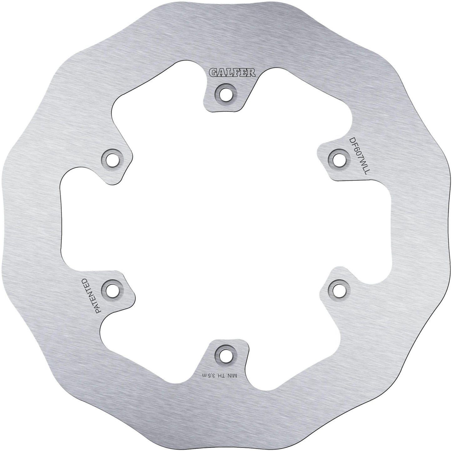 GALFER bremsscheibe df607 rotor df607 hw offroad rigid shark