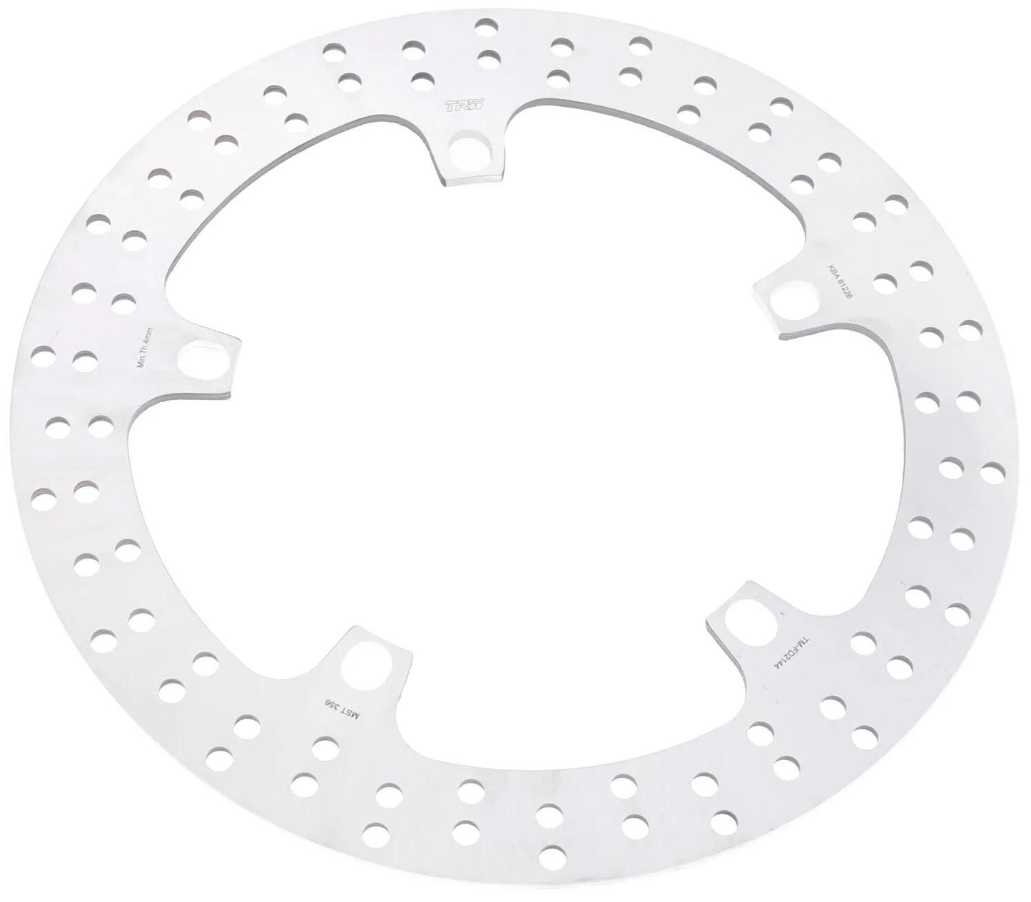 TRW bremsscheibe mst356 rotor mst356 rigid