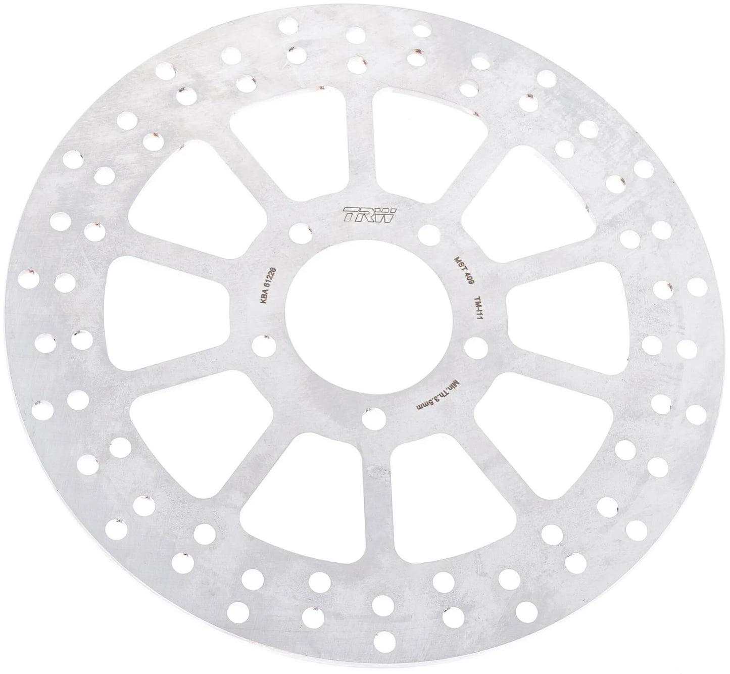 TRW bremsscheibe mst409 rotor mst409 rigid