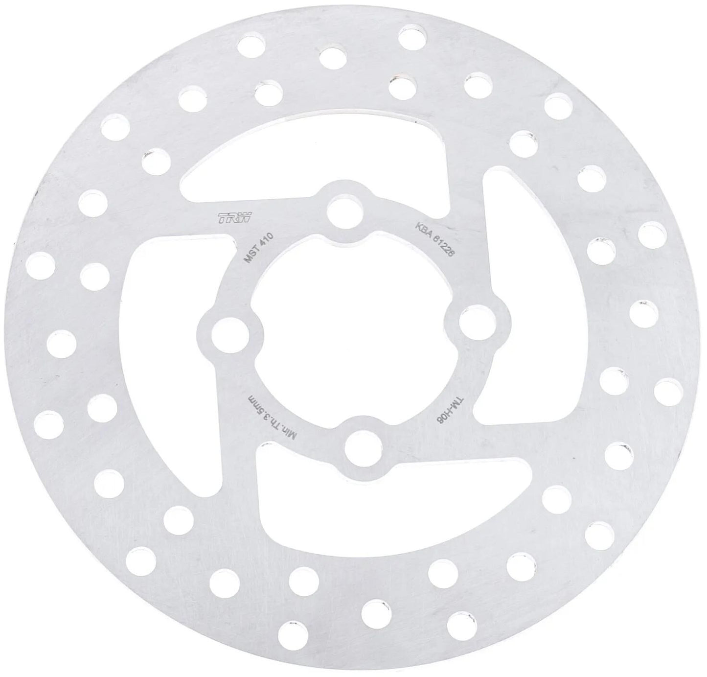 TRW bremsscheibe mst410 rotor mst410 rigid