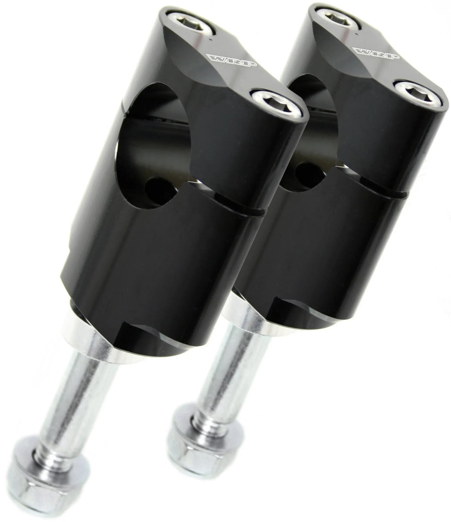 WRP - RACING lenkerklemmung pro clamps clamping set pro clamps w aluminum black plus 10mm