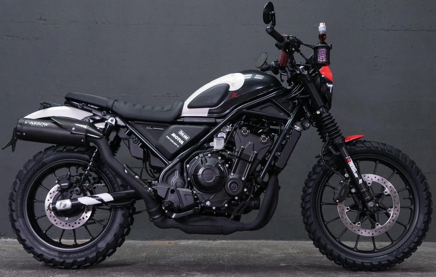 MOTOISM kotflügel the nightcrawler front mudguard mi honda cl500