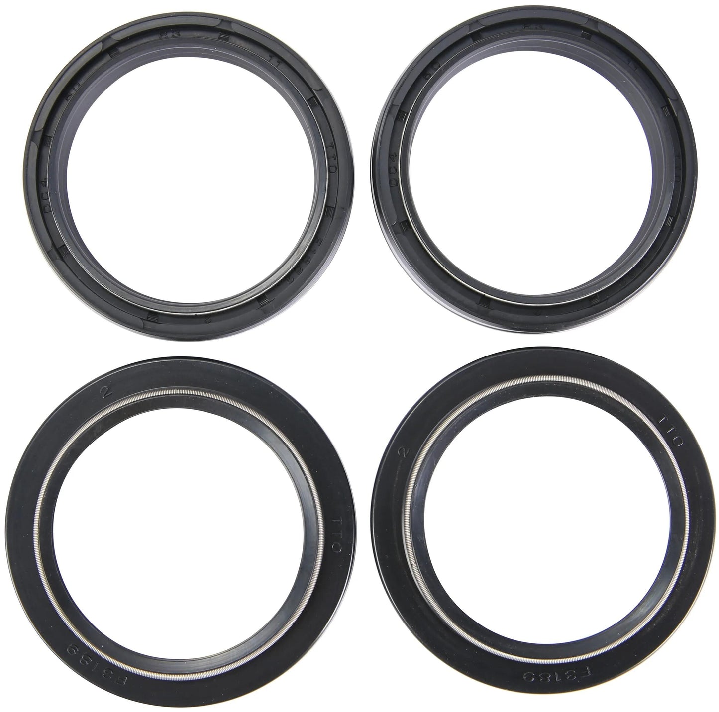 ALL BALLS Racing gabelsimmerringsatz fork seal set abr 56-145 incl. dust cap