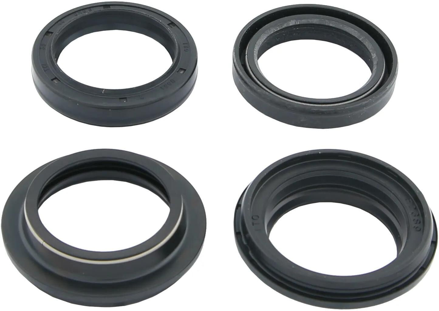 ALL BALLS Racing gabelsimmerringsatz fork seal set abr 56-121 incl. dust cap