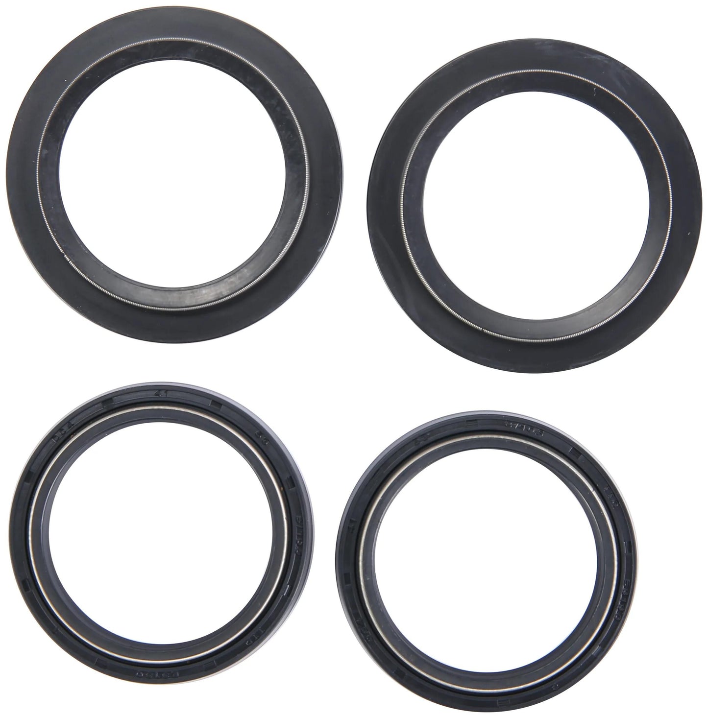 ALL BALLS Racing gabelsimmerringsatz fork seal set abr 56-129 incl. dust cap