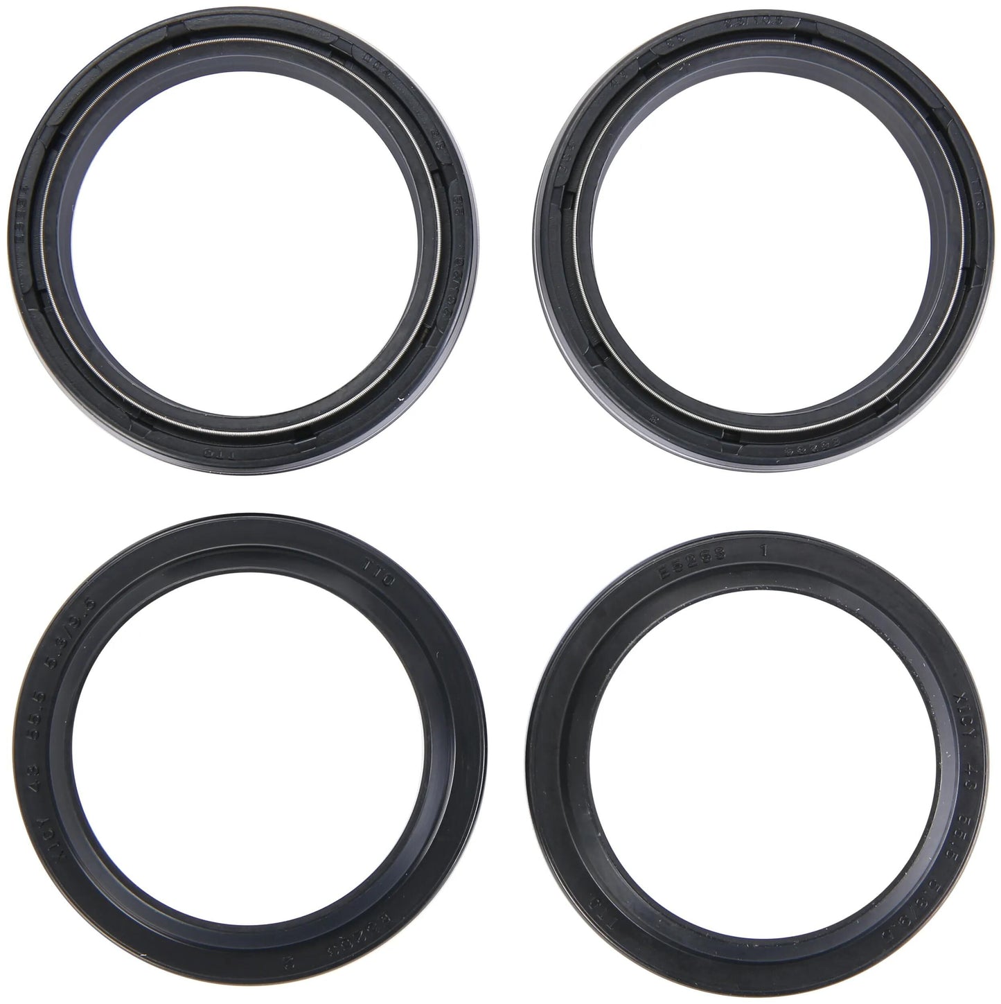ALL BALLS Racing gabelsimmerringsatz fork seal set abr 56-138 incl. dust cap