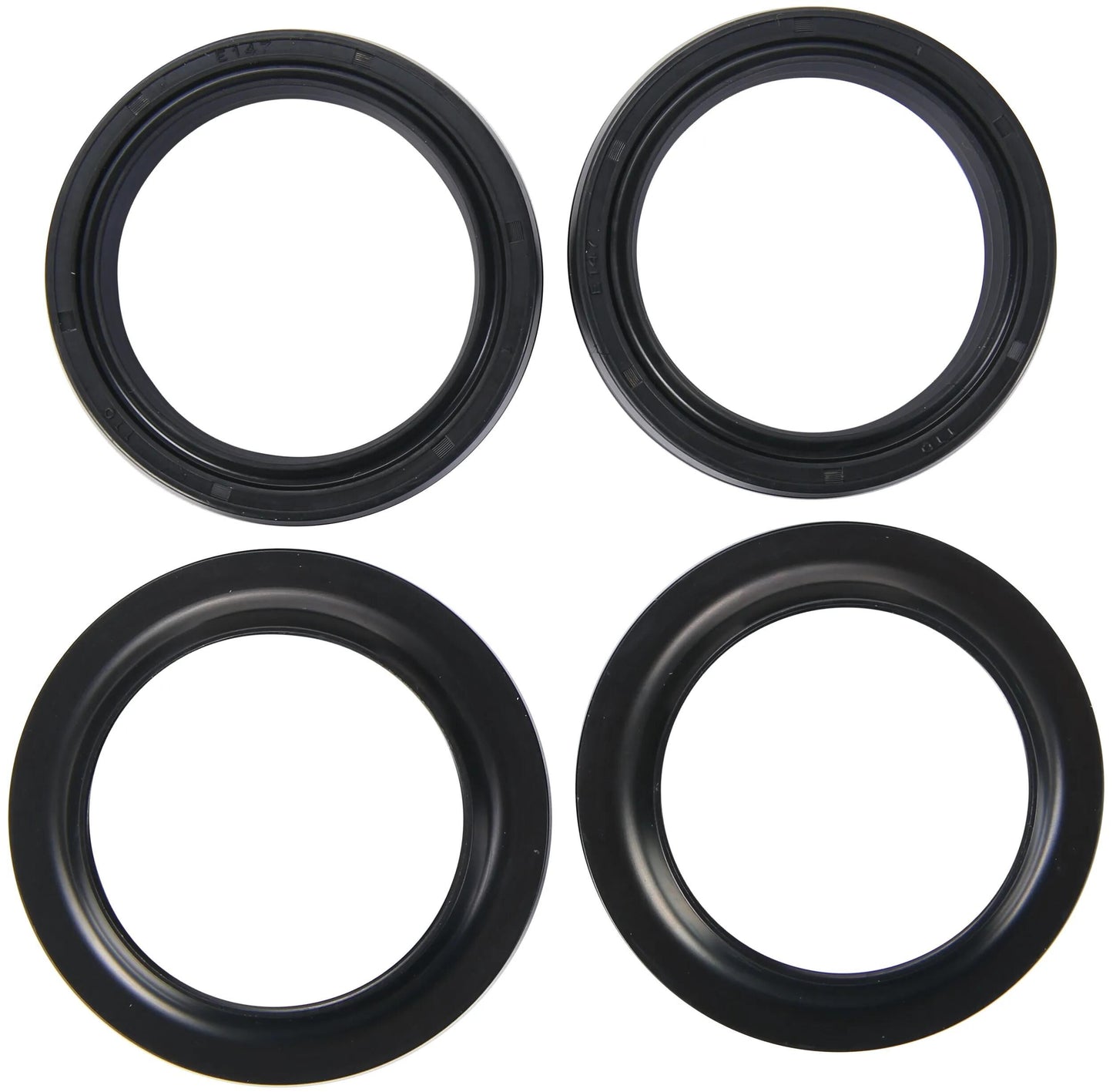 ALL BALLS Racing gabelsimmerringsatz fork seal set abr 56-165 incl. dust cap