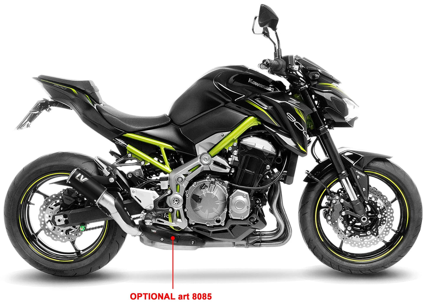LeoVince schalldämpfer sbk lv corsa s black edition schalld leo slipon lv corsa s sw-si