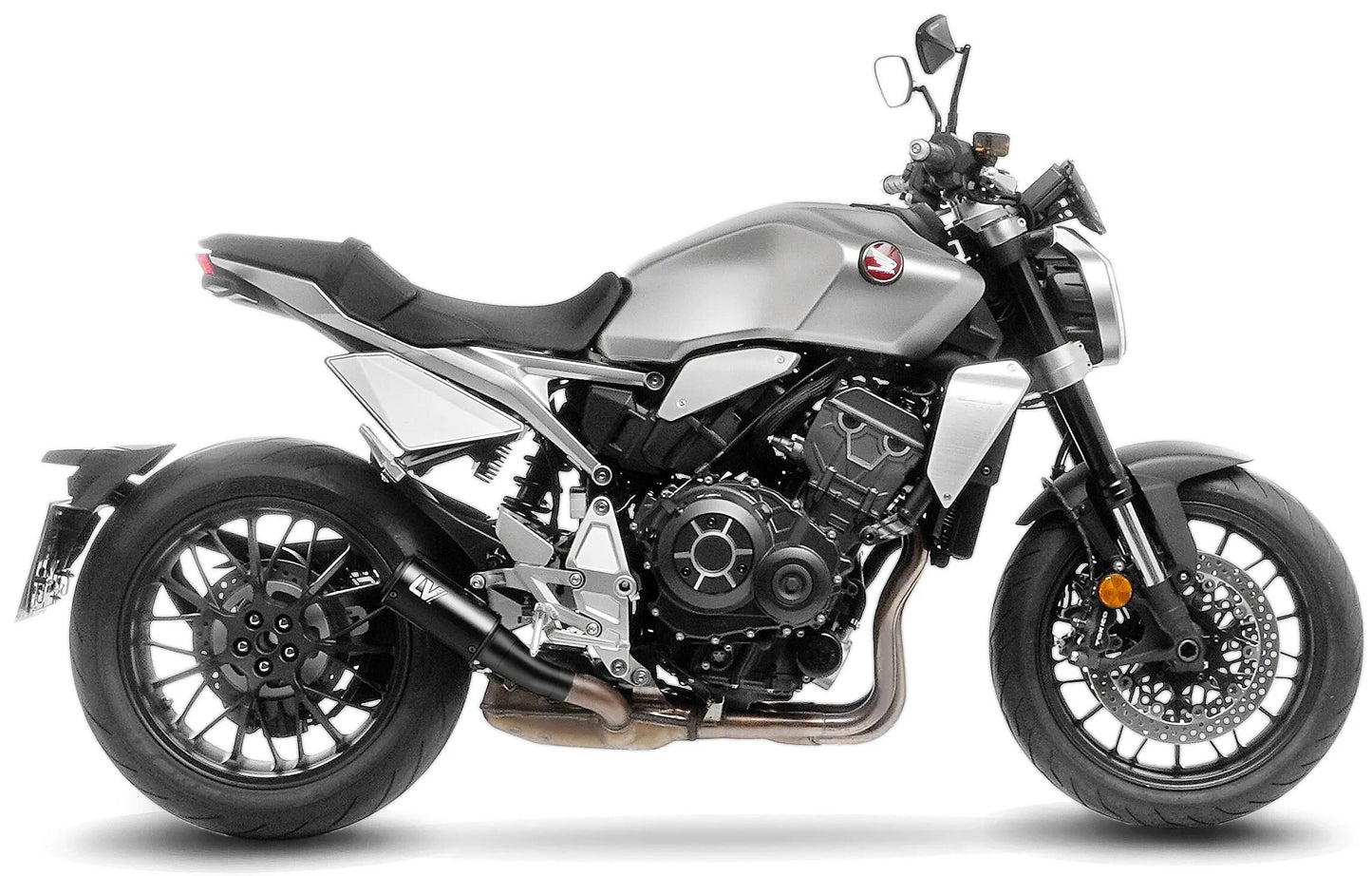 LeoVince schalldämpfer sbk lv corsa s full black edition schalld leo slipon lv corsa s sw