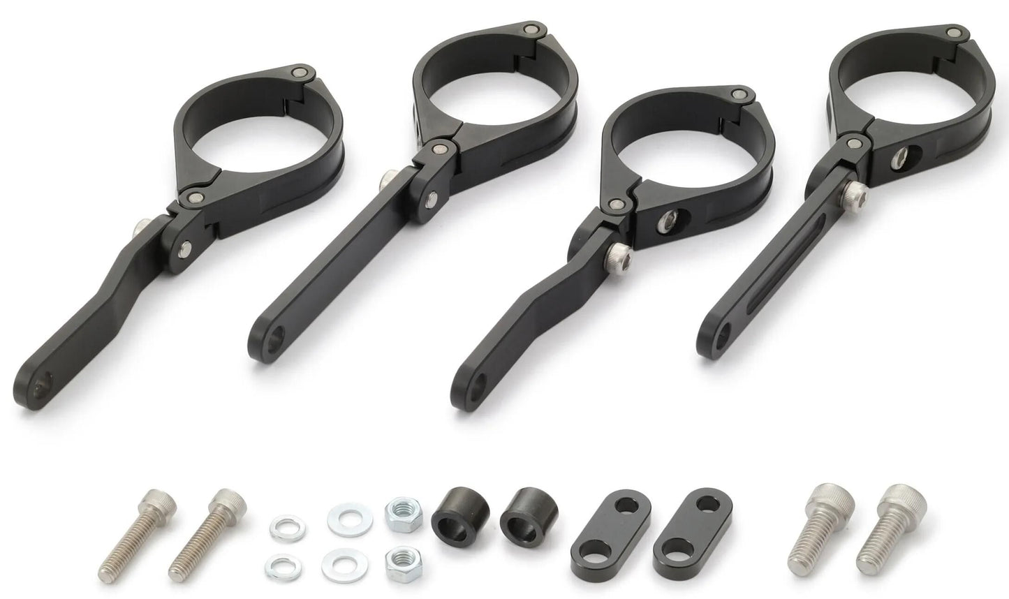 DAYTONA scheinwerferhalter dual-axis bracket sh. aluminum 49mm sw adjustab