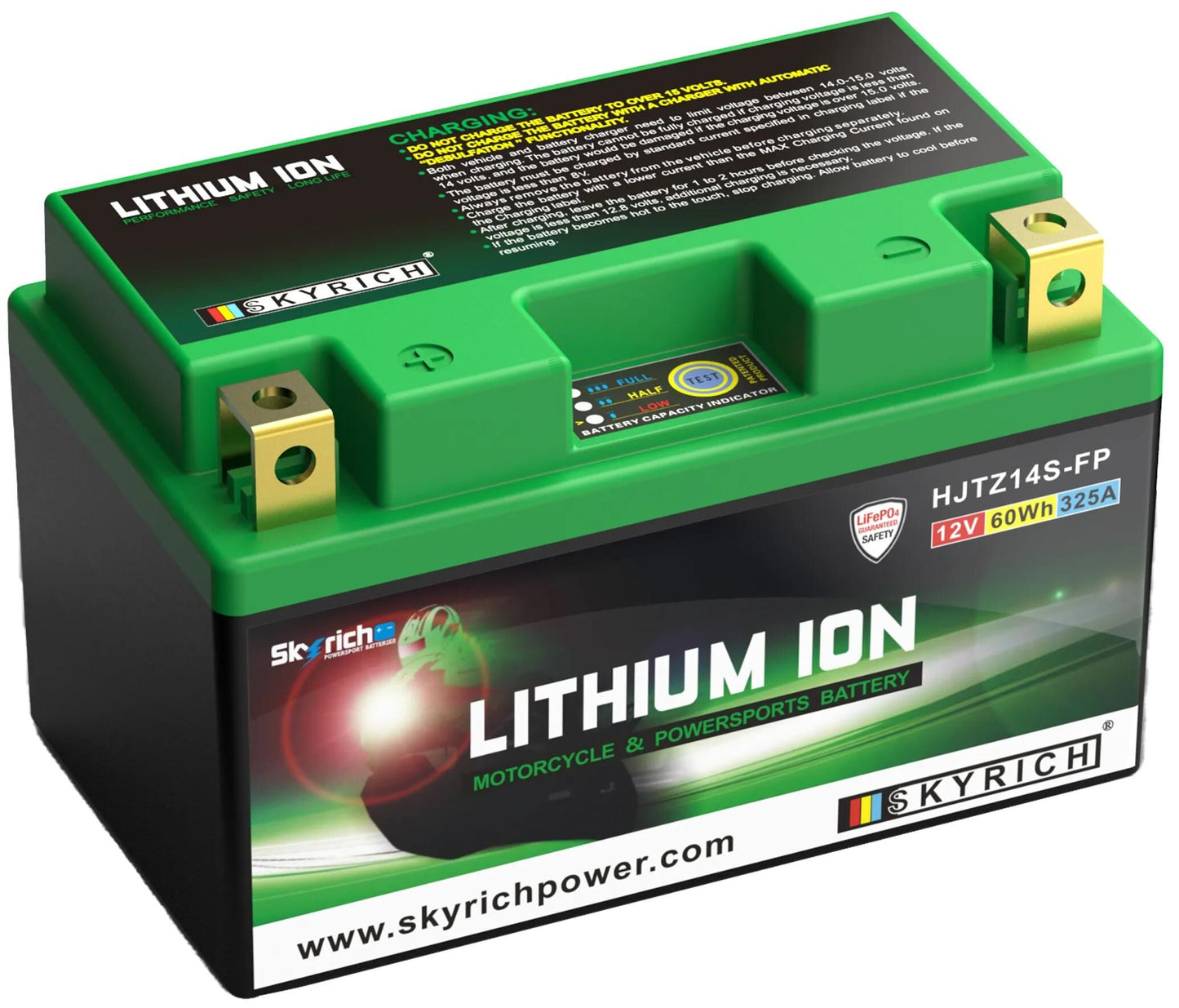 Skyrich lifepo4 batterie hjtz14s-fp battery hjtz14s-fp-si lithium