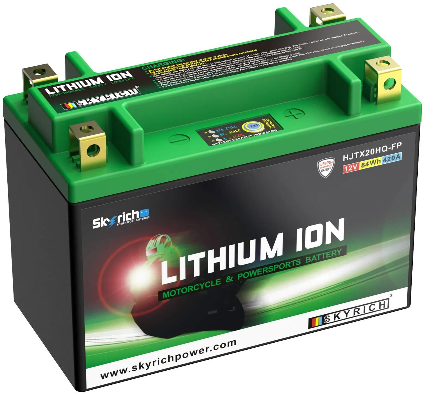 Skyrich lifepo4 batterie hjtx20hq-fp battery hjtx20hl-fpq-swi lithium 4-pole