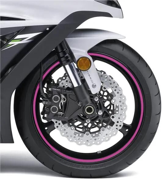 Print felgenrandaufkleber rim sticker 7mmx6m. pink