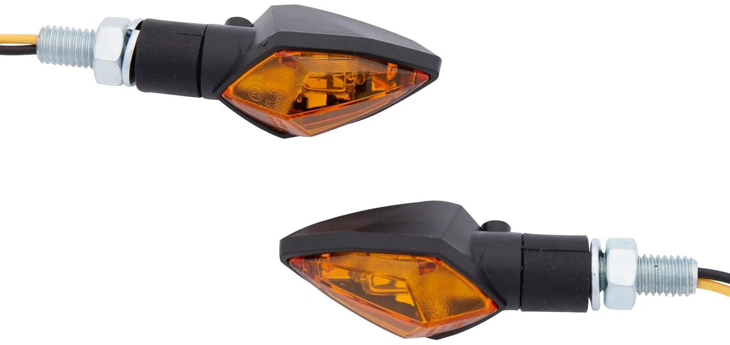 SPEC-X richtingaanwijzer raute turn signal rod halogen bax9s,black,pair