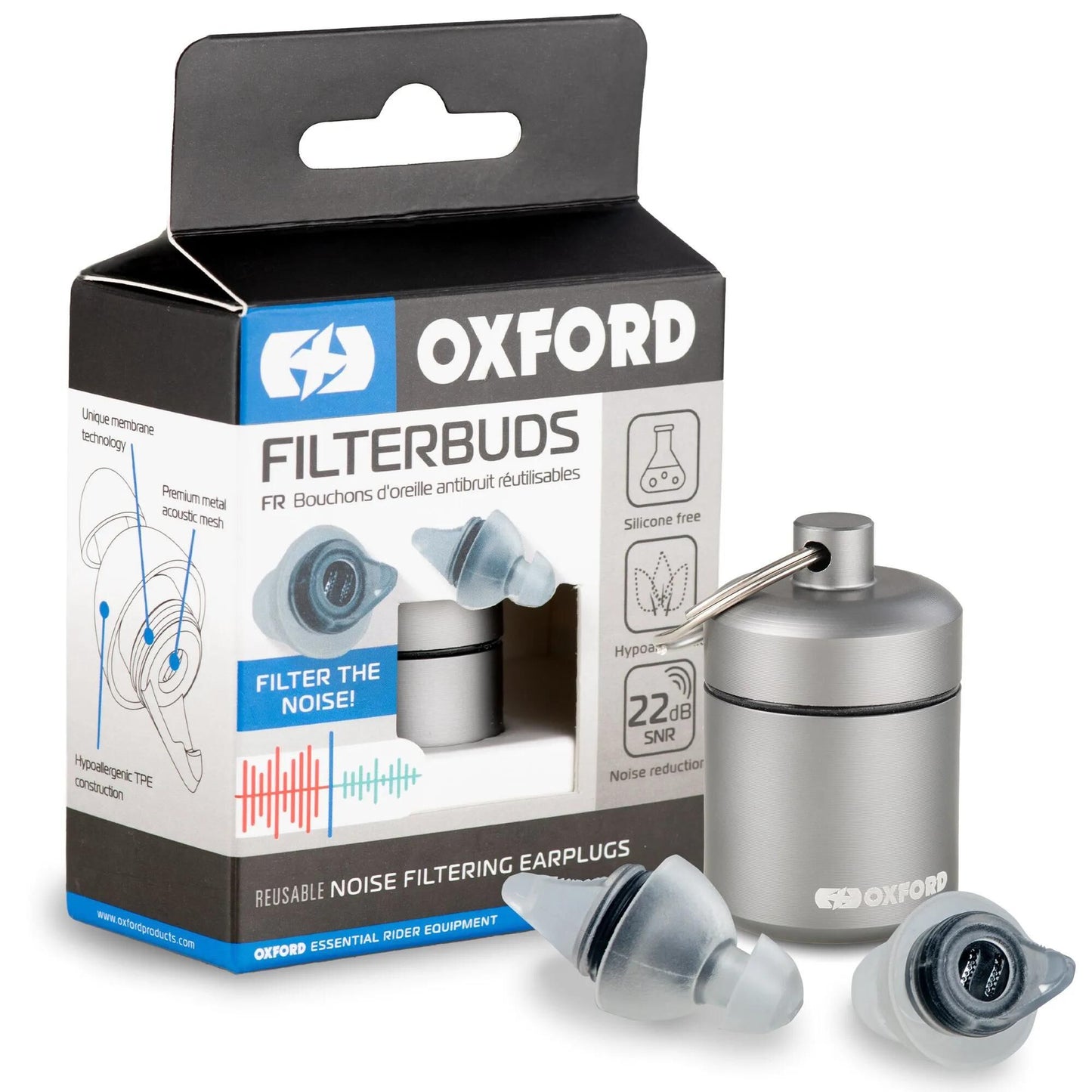 OXFORD gehörschutzstöpsel filter buds hearing protection filter buds regular fit