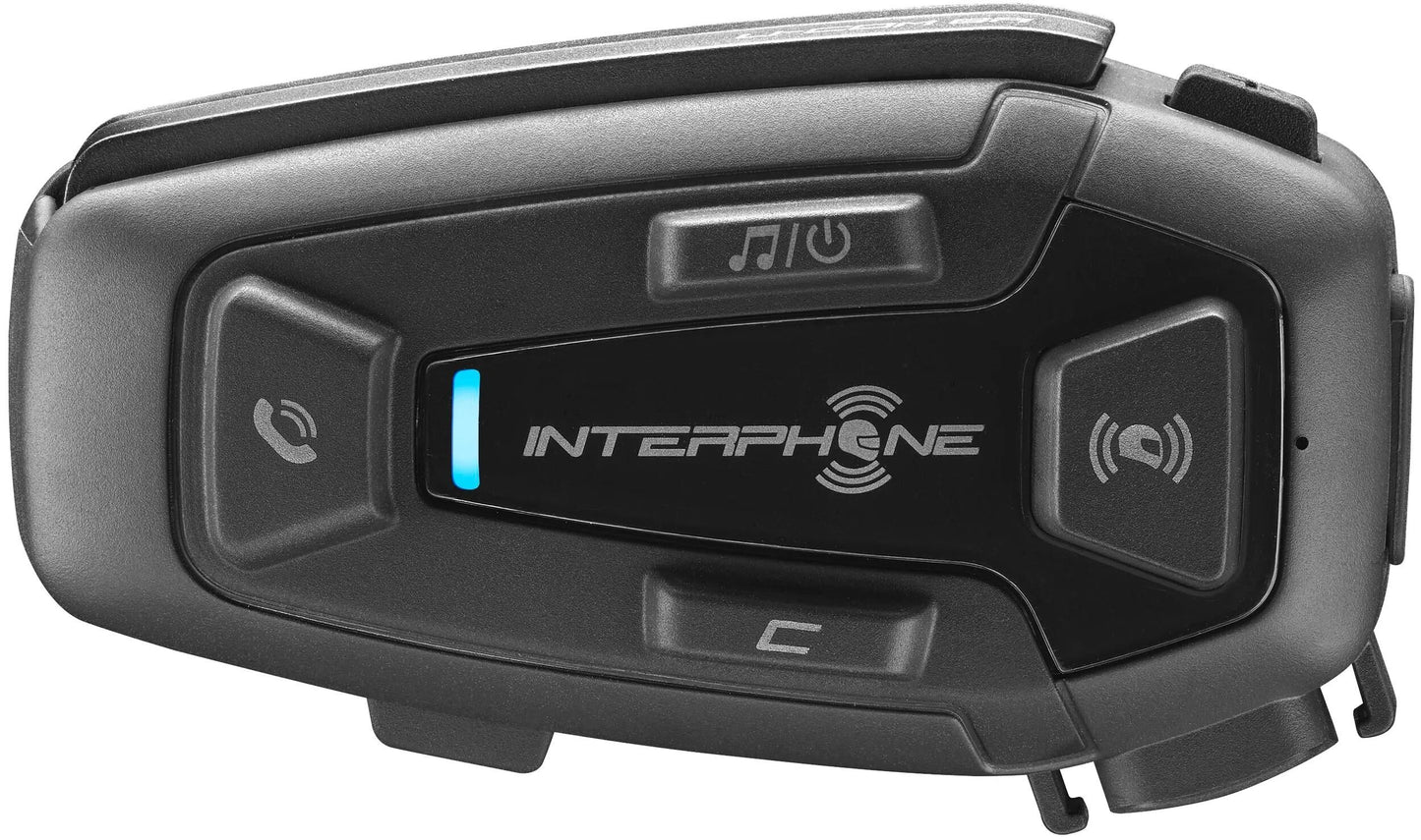 INTERPHONE helmkommunikationssystem u-com 8 r com. system helmet u-com8r singlekit