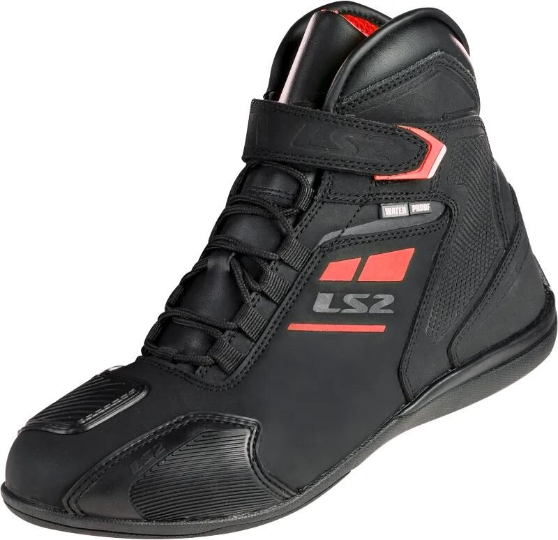 LS2 stiefel garra wp man boots garra man wp black red 44