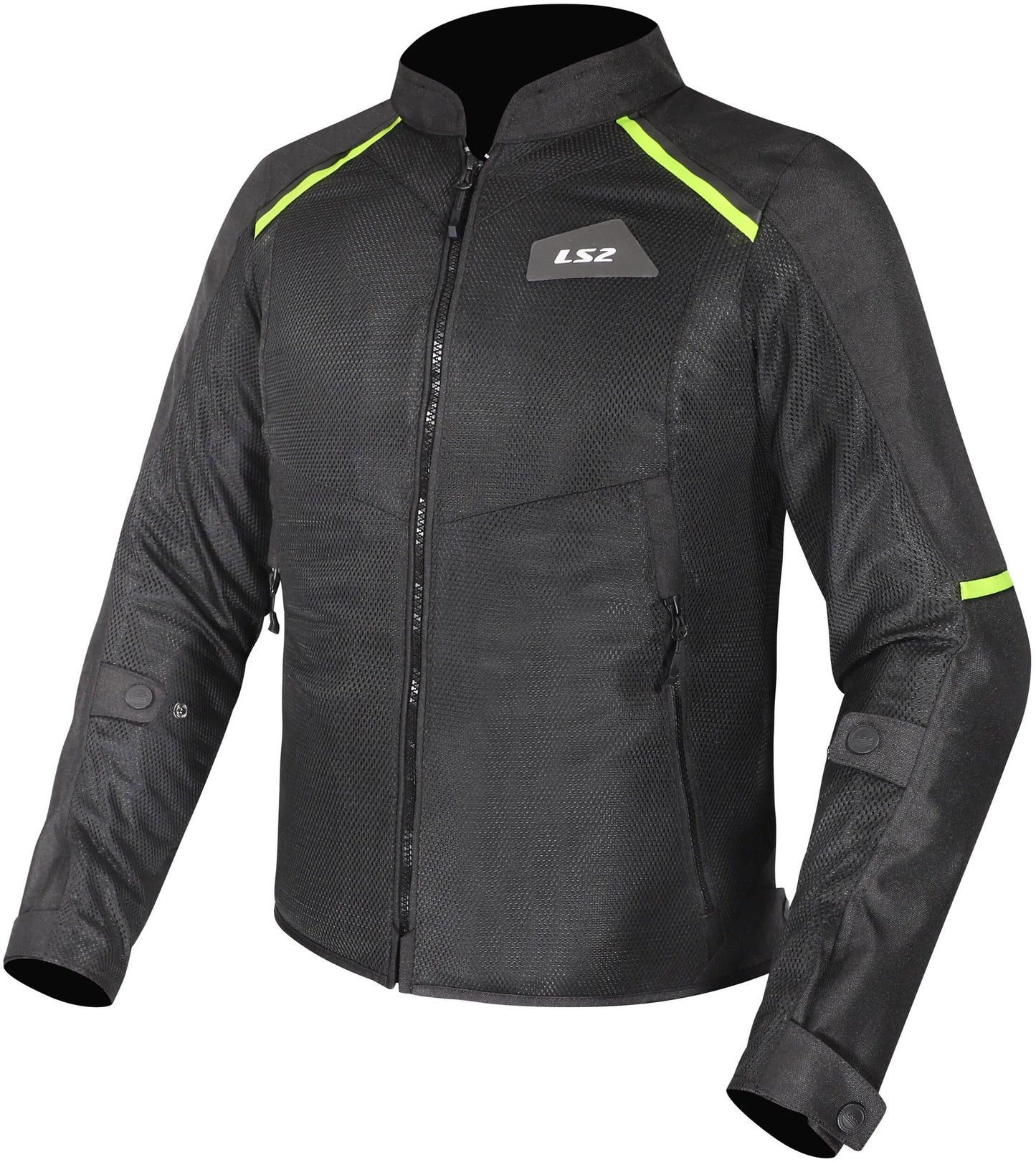 LS2 jacke breeze man jacket breeze men black yellow gr. l
