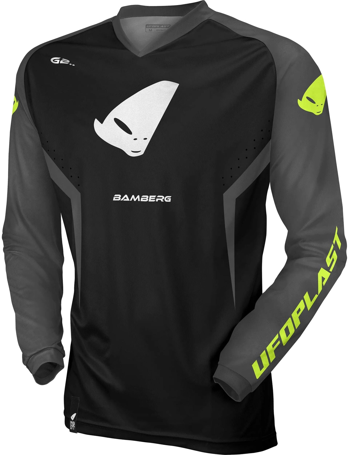 UFO PLAST jersey mx bamberg mx jersey ufo bamberg gray gr. xl