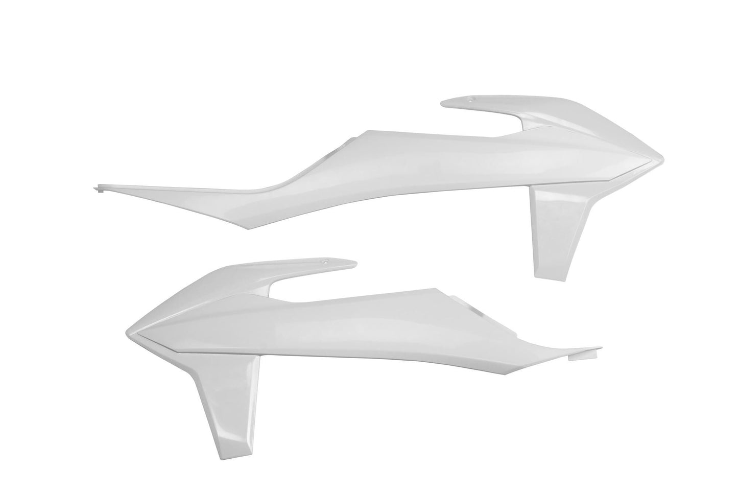 UFO PLAST kühlerabdeckung radiator covers ufo ktm white