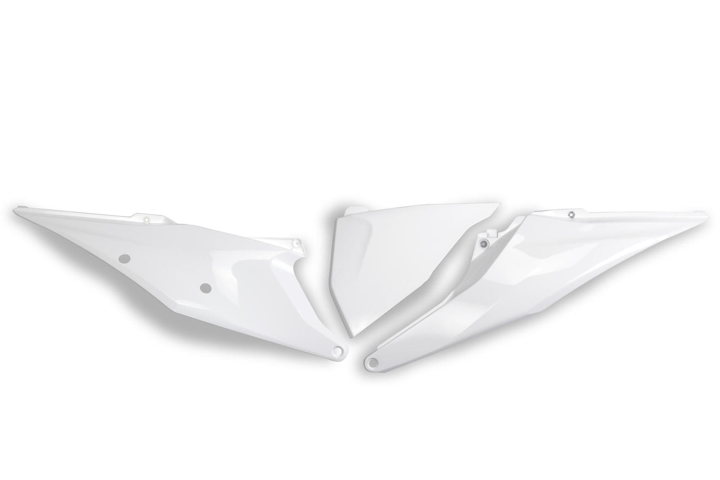 UFO PLAST seitenverkleidung side covers ufo ktm white