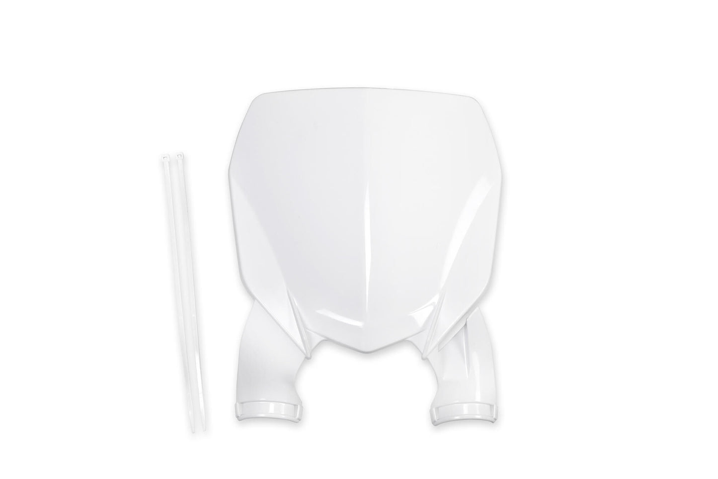 UFO PLAST startnummerntafel start number plate ufo yamaha white