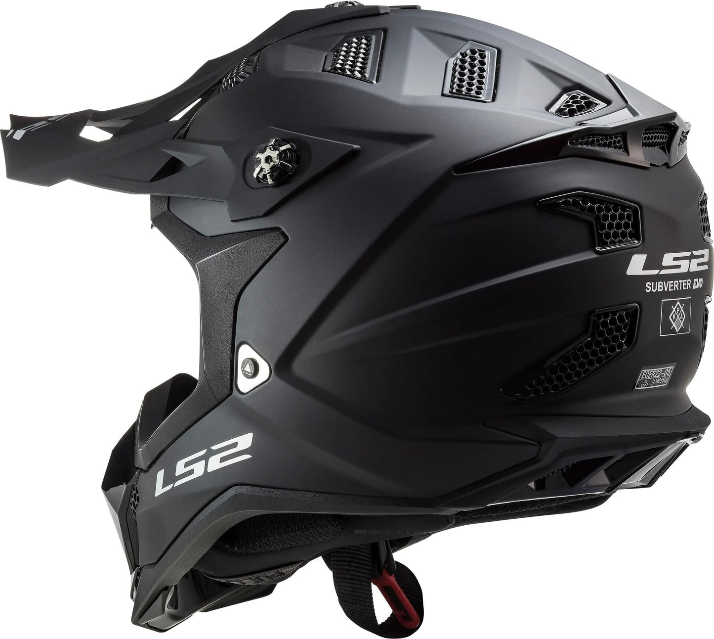 LS2 crosshelm mx700 subverter evo noir helmet subverter evo noir sw matt gr. s