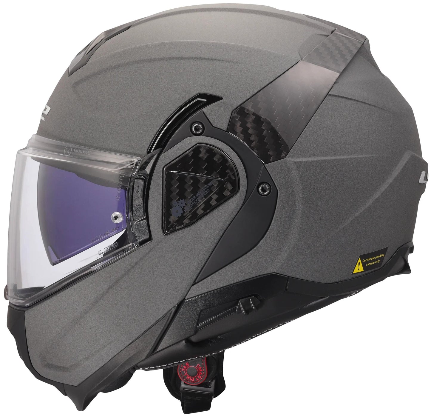 LS2 klapphelm ff910 advant ii solid concrete helmet ff910 advant ii sol. xl concrete