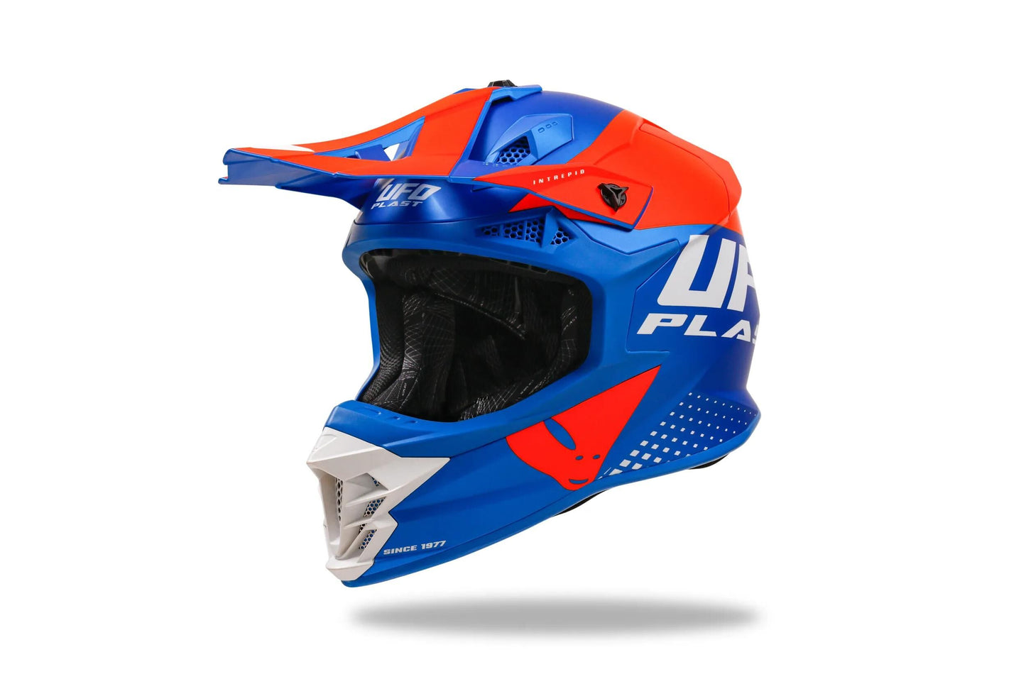UFO PLAST crosshelm intrepid helmet interpid l blue orange