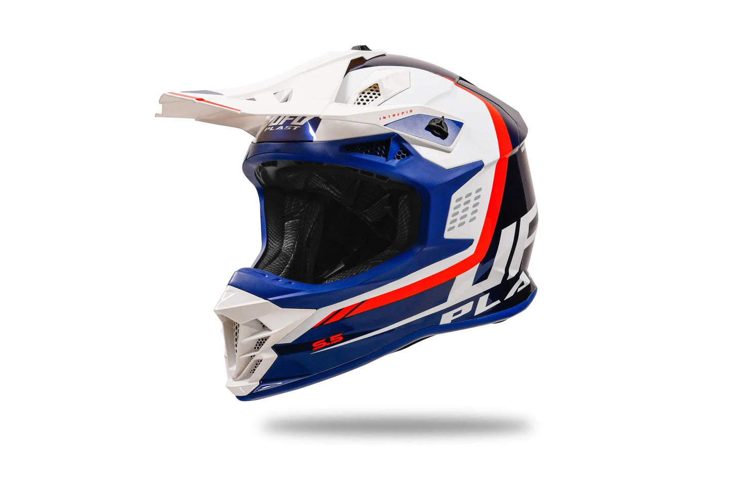 UFO PLAST crosshelm intrepid helmet interpid s blue white
