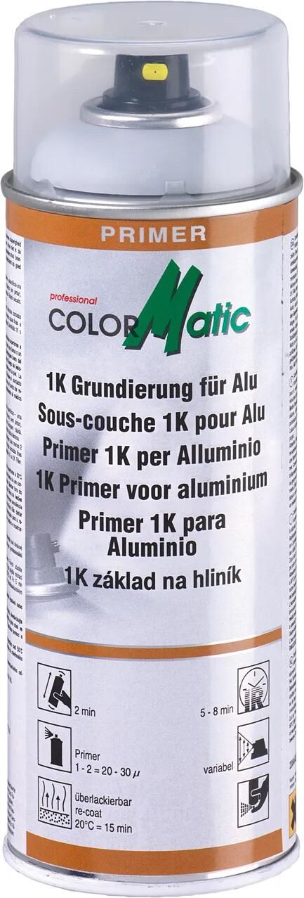 COLORMatic grundierung primer 1k alu light gray 400 ml
