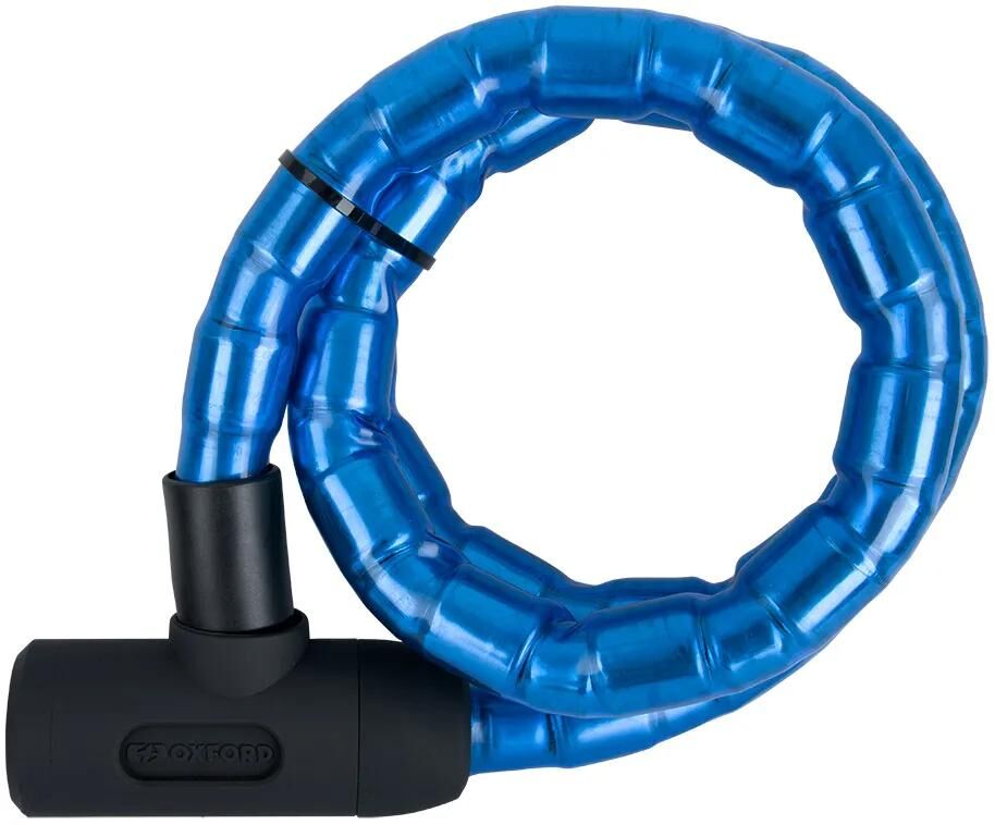 OXFORD panzerkabelschloss barrier armoured cabel lock oxfor barrier 1,4m x 25mm blue
