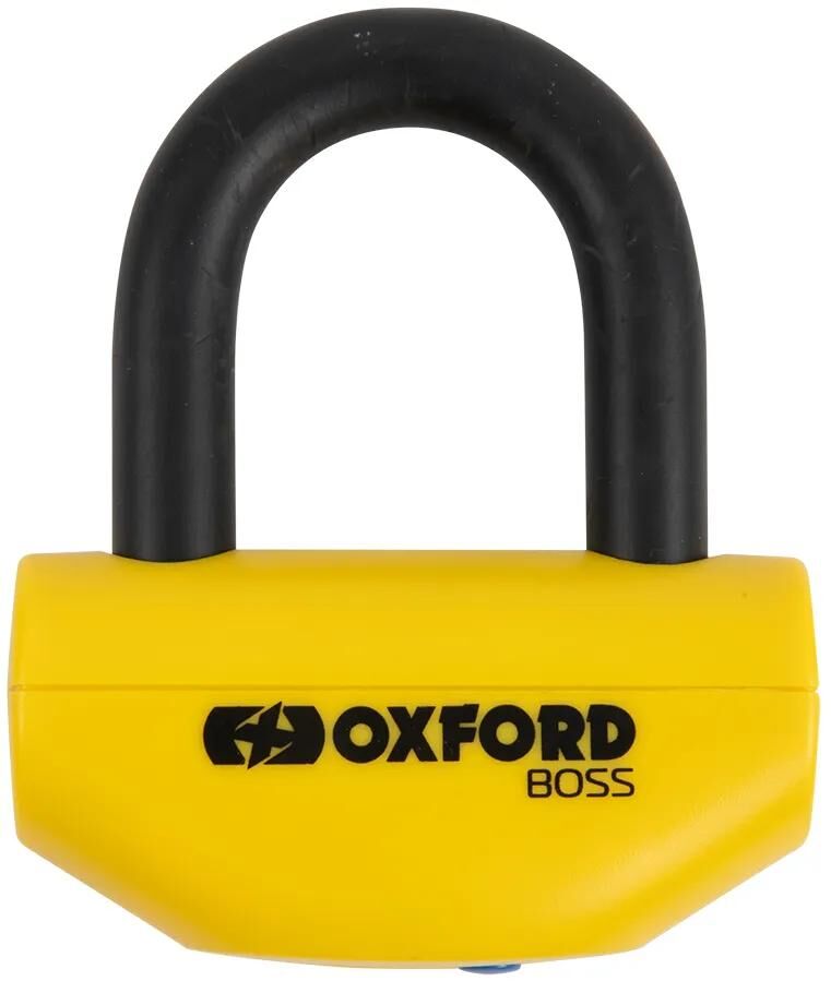 OXFORD bremsscheibenschloss boss rotor locks 12.7mm bar yellow