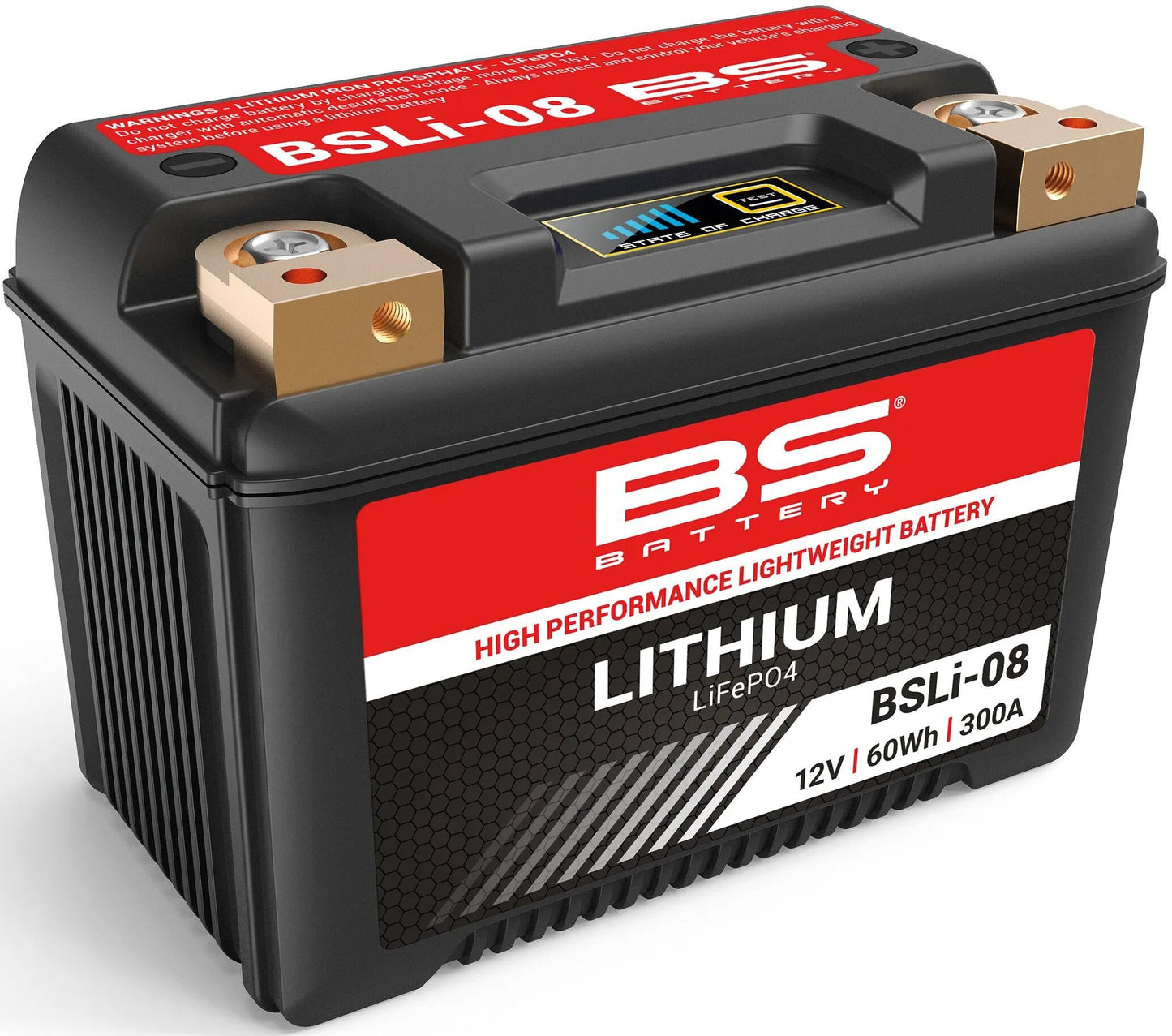 BS-BATTERY lifepo4 batterie bsli-08 battery li08 bs lithium