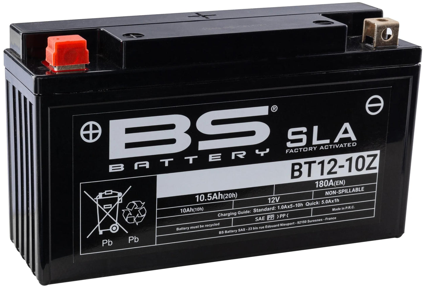 BS-BATTERY batterie bt12-10z battery bt12-10z bs sla