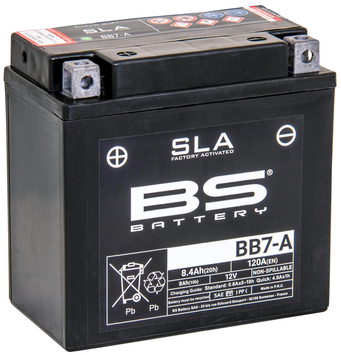 BS-BATTERY batterie bb7-a battery bb7-a bs sla