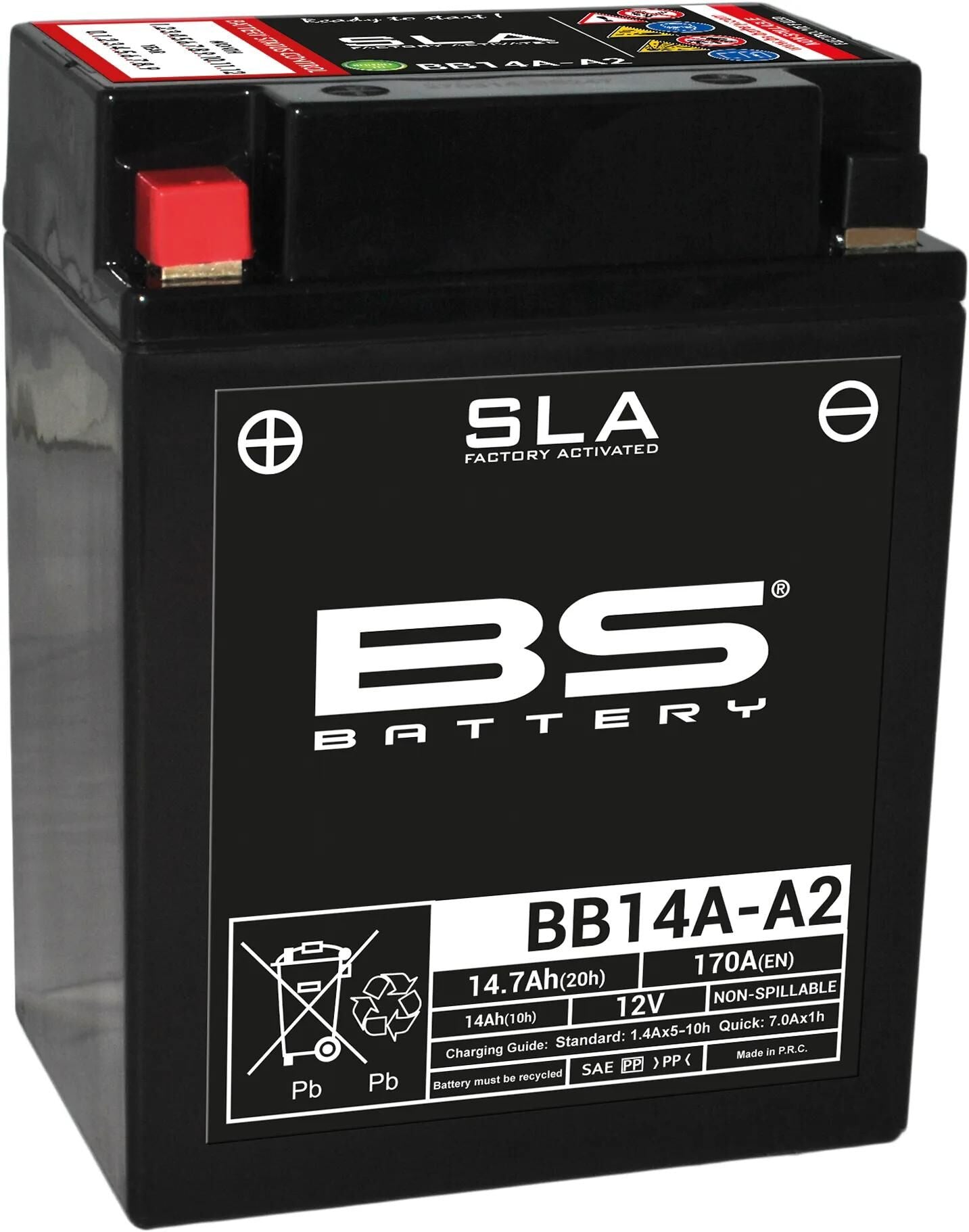 BS-BATTERY batterie bb14a-a2 battery bb14a-a2 bs sla