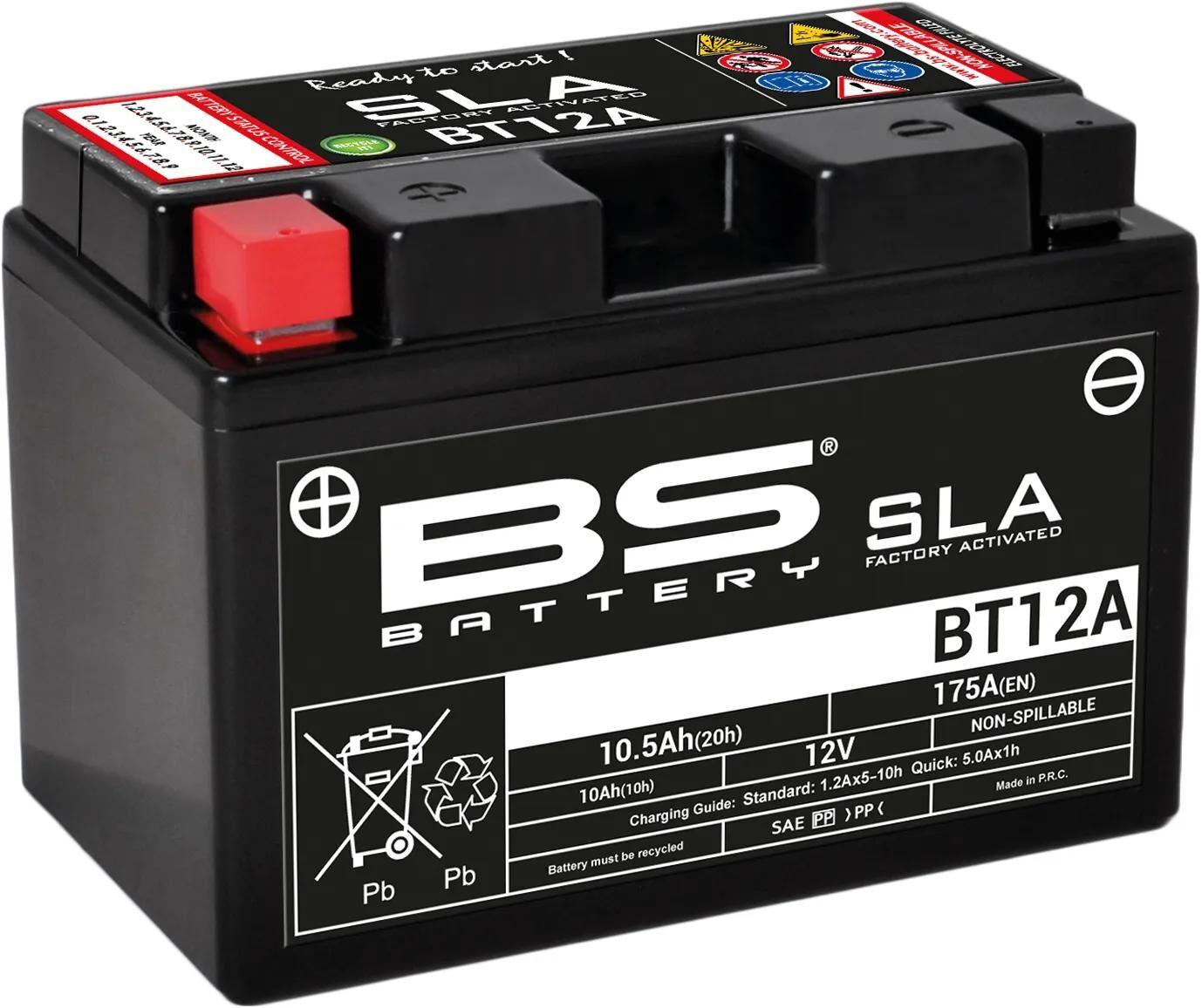 BS-BATTERY batterie bt12a bt12a-bs battery bt12a bs sla