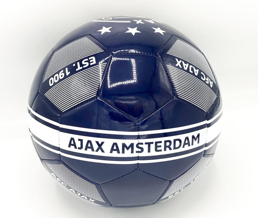 Intro Ajax bal blauw ajax amsterdam