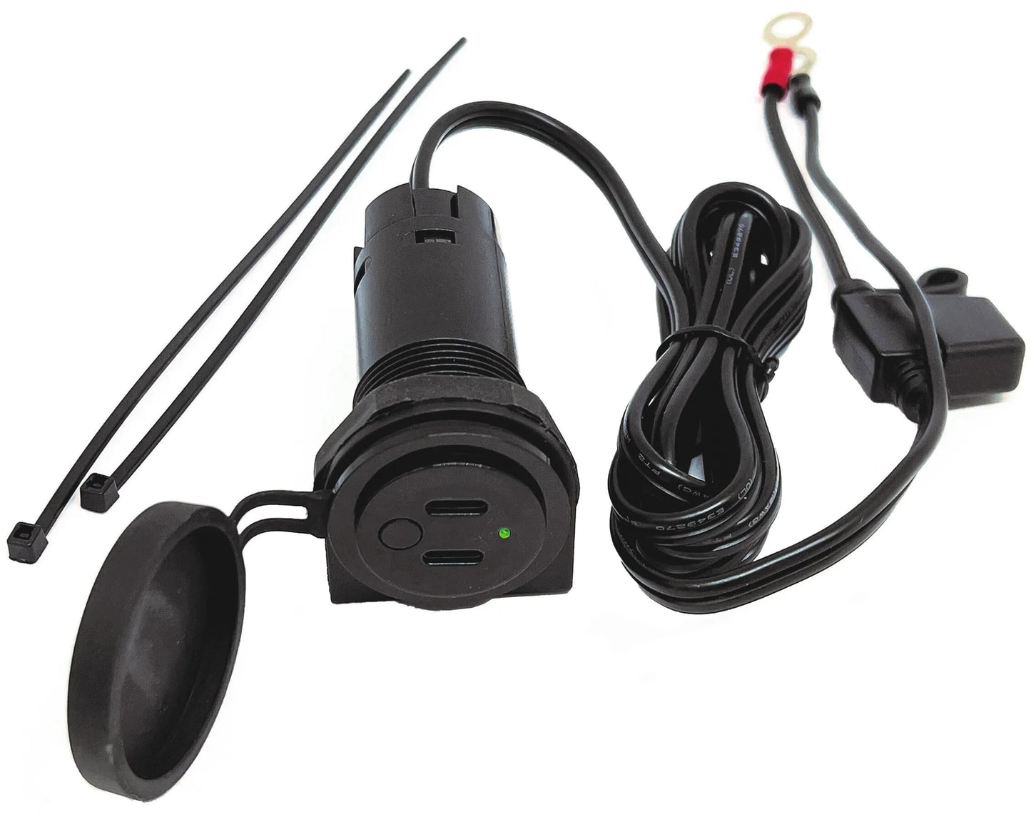 BAAS Bike Parts usb-steckdose usb18 usb board sockets baas c+c connection