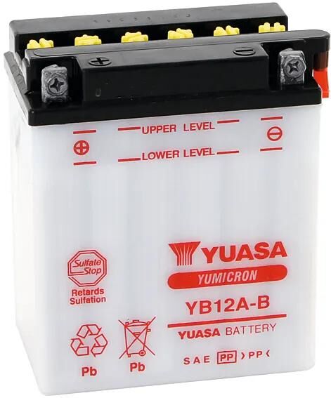 YUASA batterie yb12a-b battery yb12a-b standard without sp