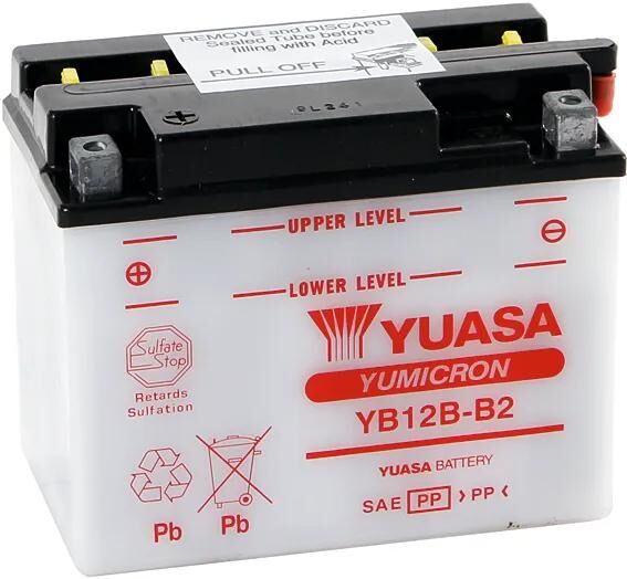 YUASA batterie yb12b-b2 battery yb12b-b2 standard without sp