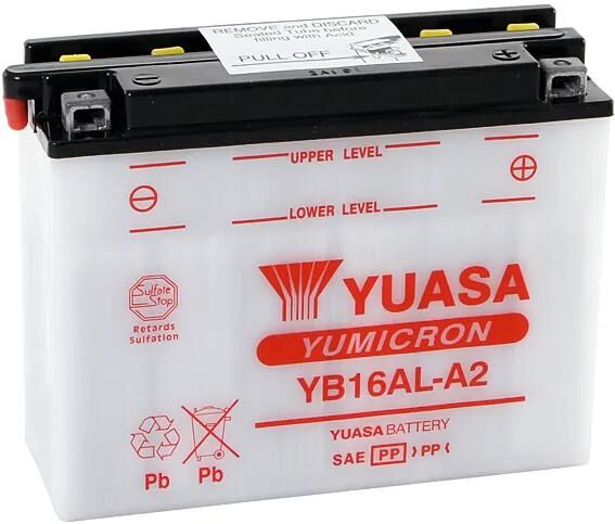 YUASA batterie yb16al-a2 battery yb16al-a2 standard without sp