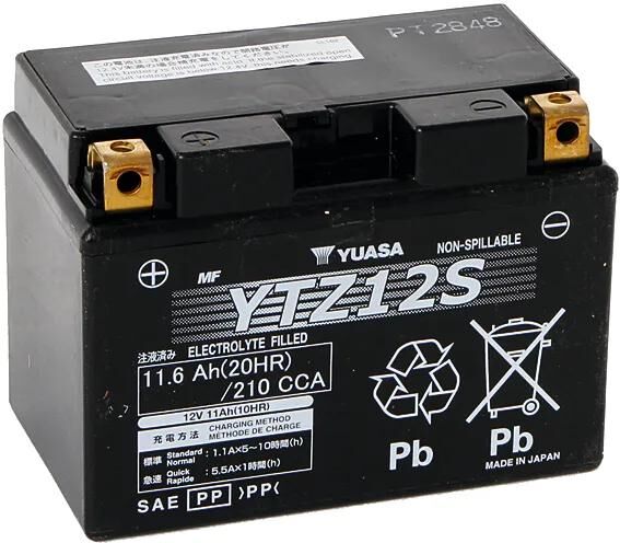 YUASA batterie ytz12s battery ytz12s agm