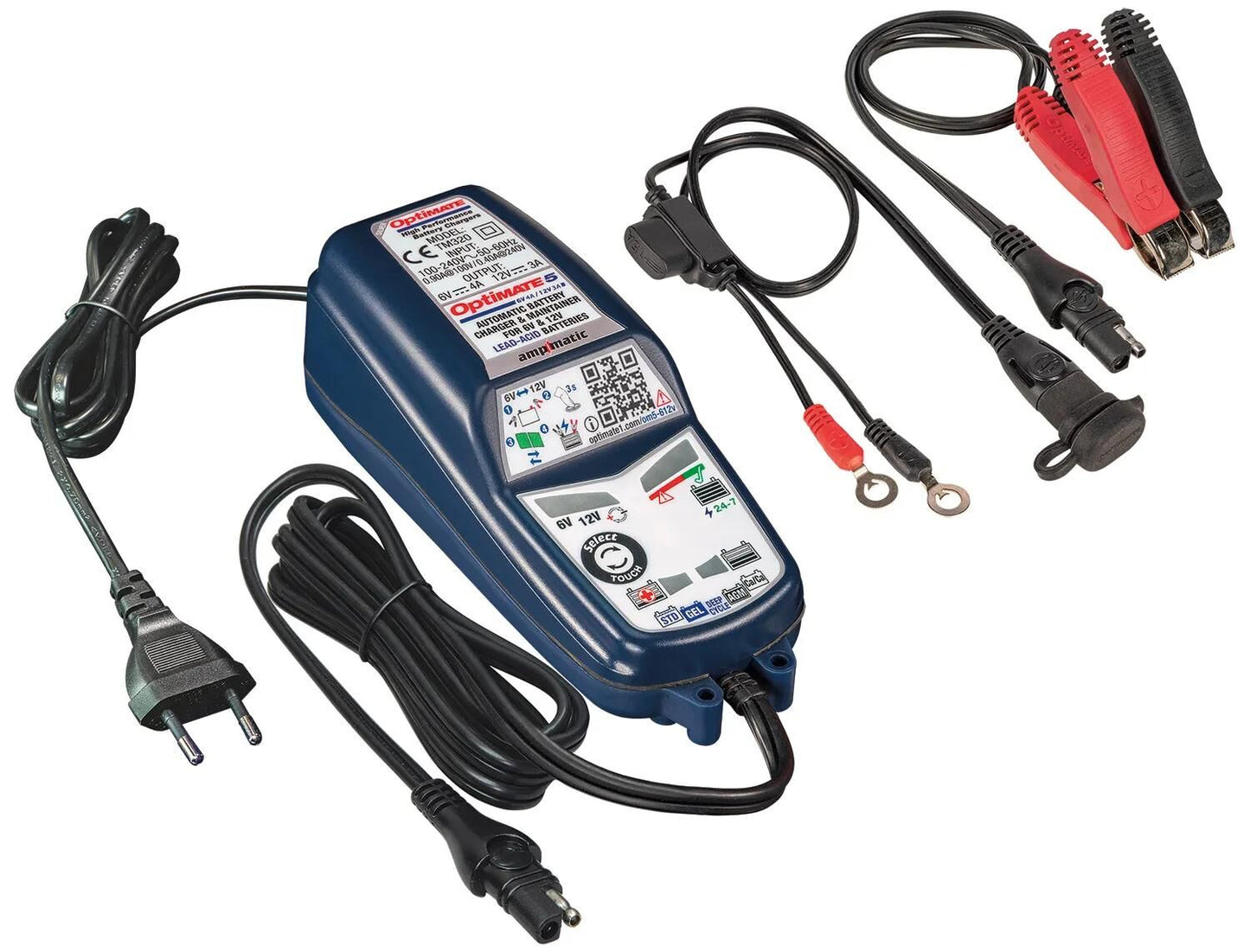 TecMATE batterieladegerät optimate 5 select optimate 5 charger voltmatic 6v 12v