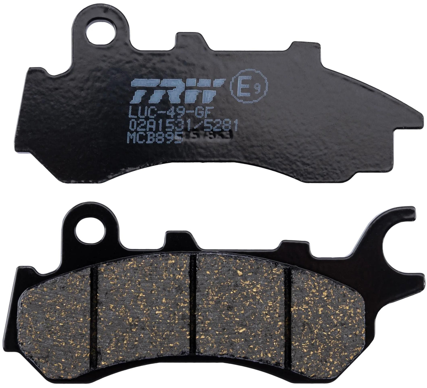 TRW bremsbelag mcb 895 brake pads organ. mcb 895