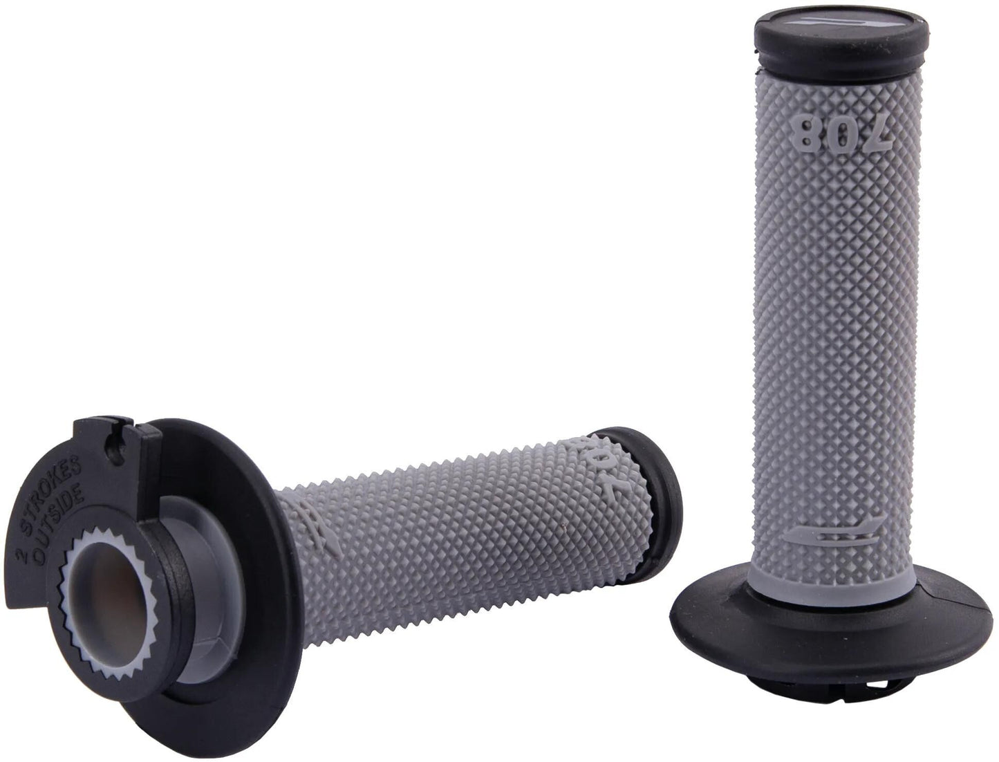 PROGRIP griffgummi 708 scs throttle grip scs bw gr 115mm closed