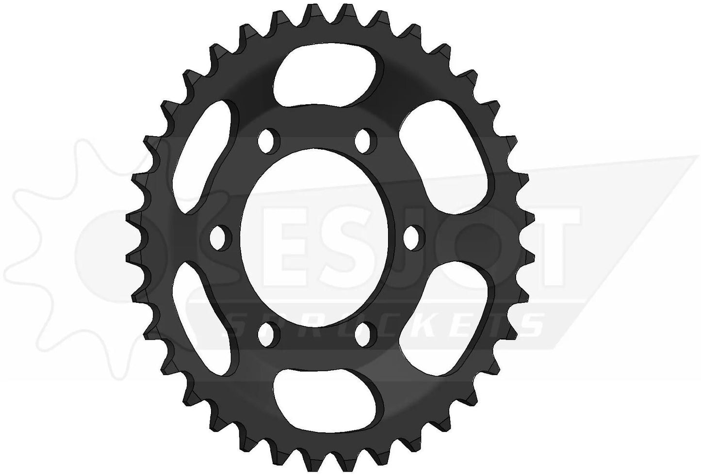 ESJOT kettenrad 0835 chain wheel 415 43z steel black