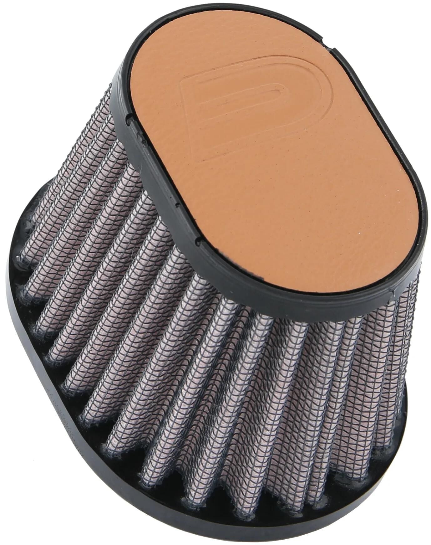DNA sportluftfilter leather top sport air filter 100 x 75mm brown